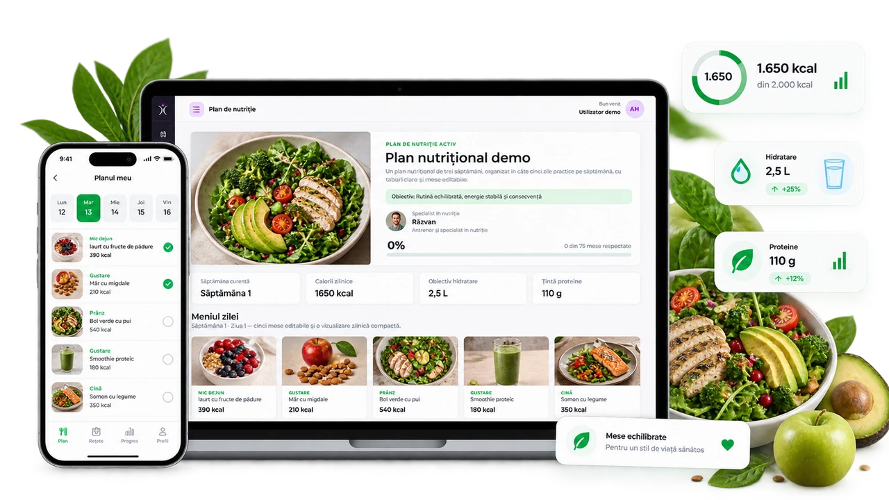 Planuri digitale de nutriție